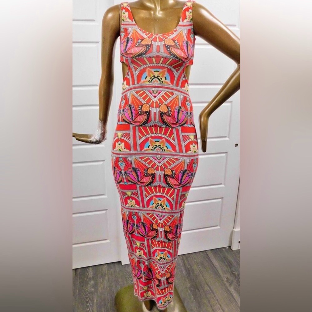 Mara Hoffman Tropical Bird Print Maxi